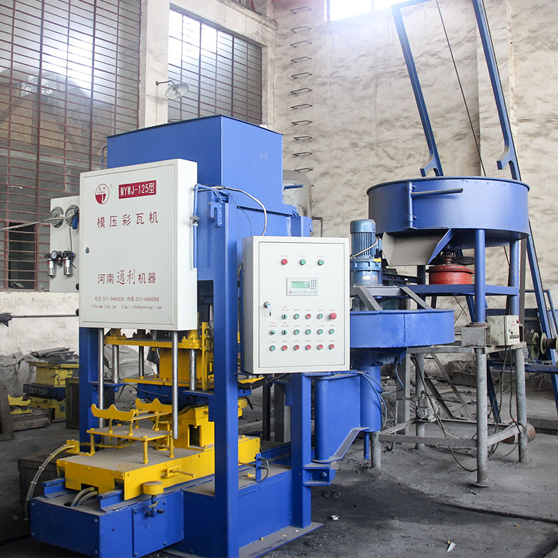 水泥制瓦機(jī)制瓦所需原材料，生產(chǎn)工藝流程